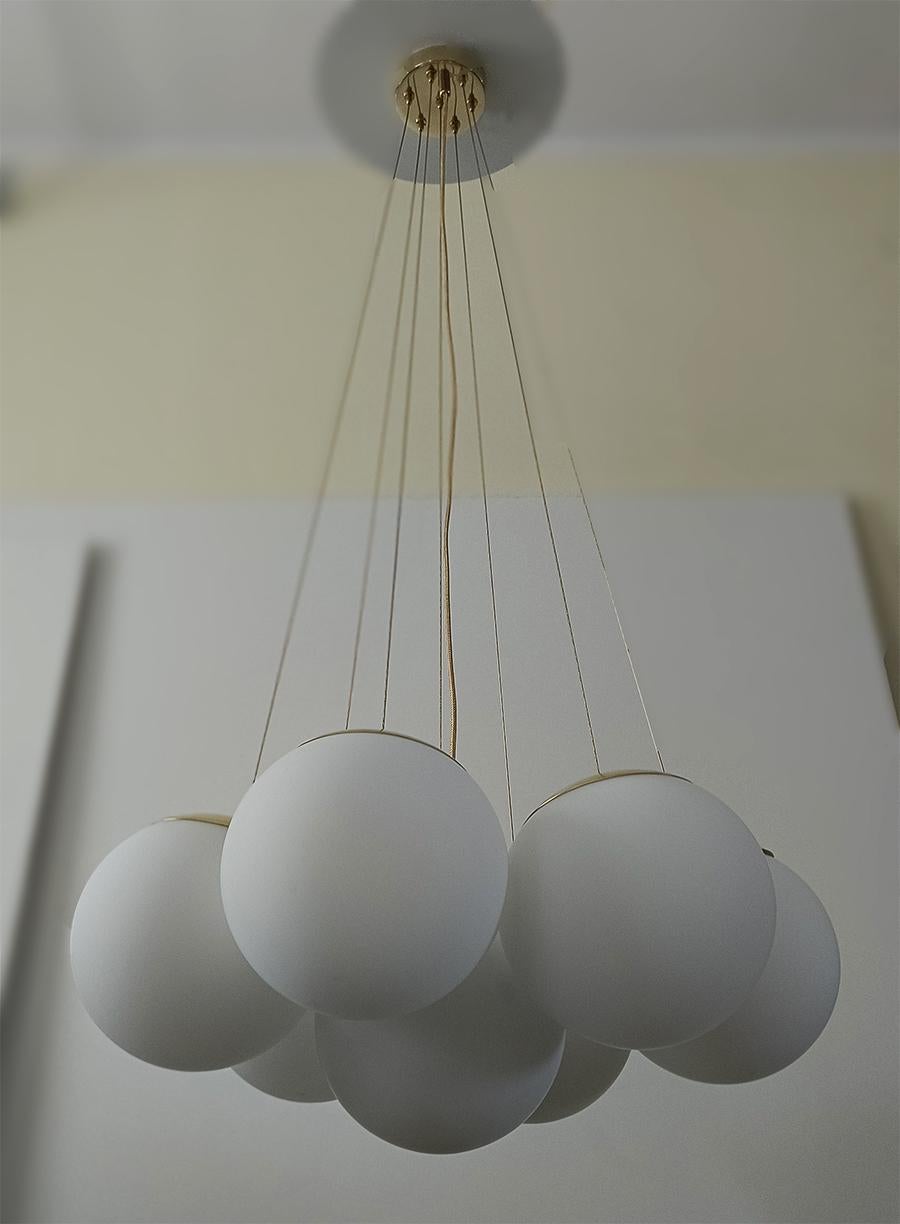 Ottone NUVOLA n. 7 -  lampadario di Candas Design in vendita