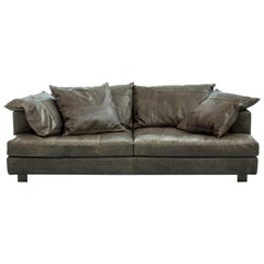 "Cloud Atlas" Three-Seat Leather Sofa with Fiber or Goose by Moroso, Diesel