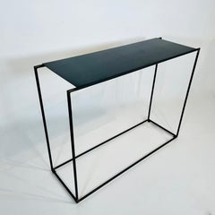 "Cloud" Console by Franck Robichez for Dritsh, Patinated Steel, Paris, 1990