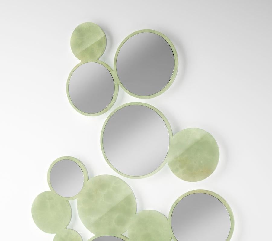 Cloud konsolentisch aus kristallglas und edelstahl von Barberini & Gunnell (Italienisch) im Angebot