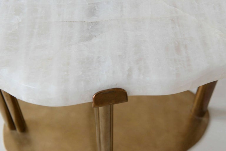 Pair of Cloud Form Rock Crystal Quartz Coffee Tables For Sale at 1stDibs