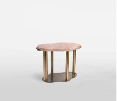 Cloud Form Rose Quartz Cocktail Table