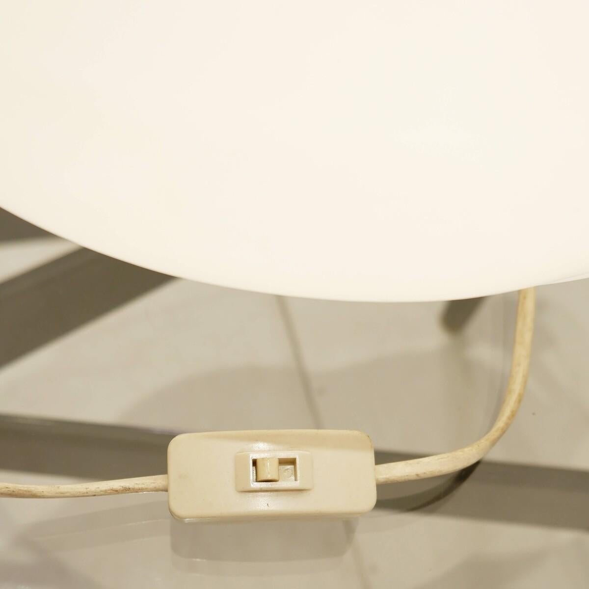 Lampe nuage en verre opalin - 1970 en vente 1