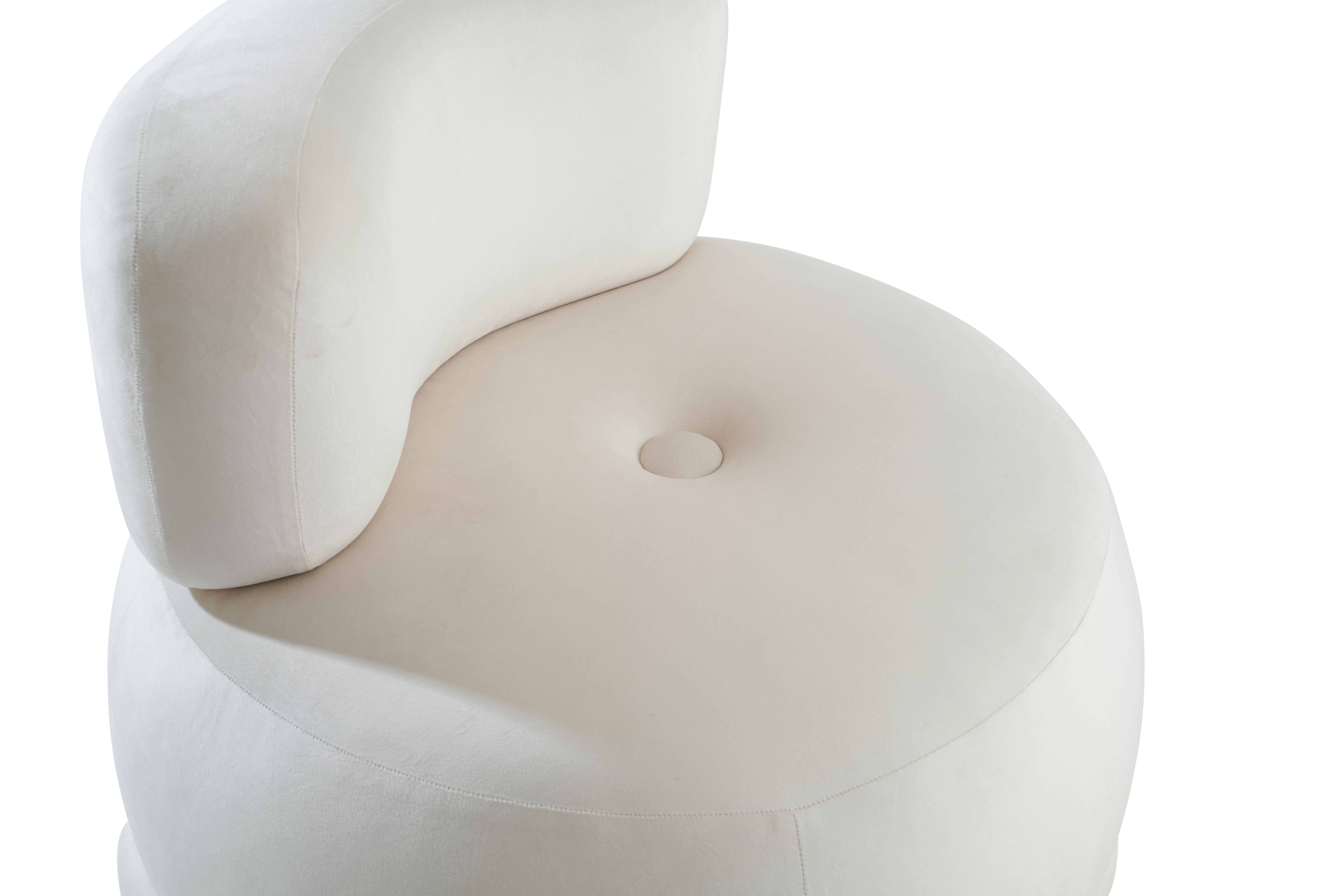 Contemporary Cloud Lounge Chair by Melis Tatlicibasi For Sale