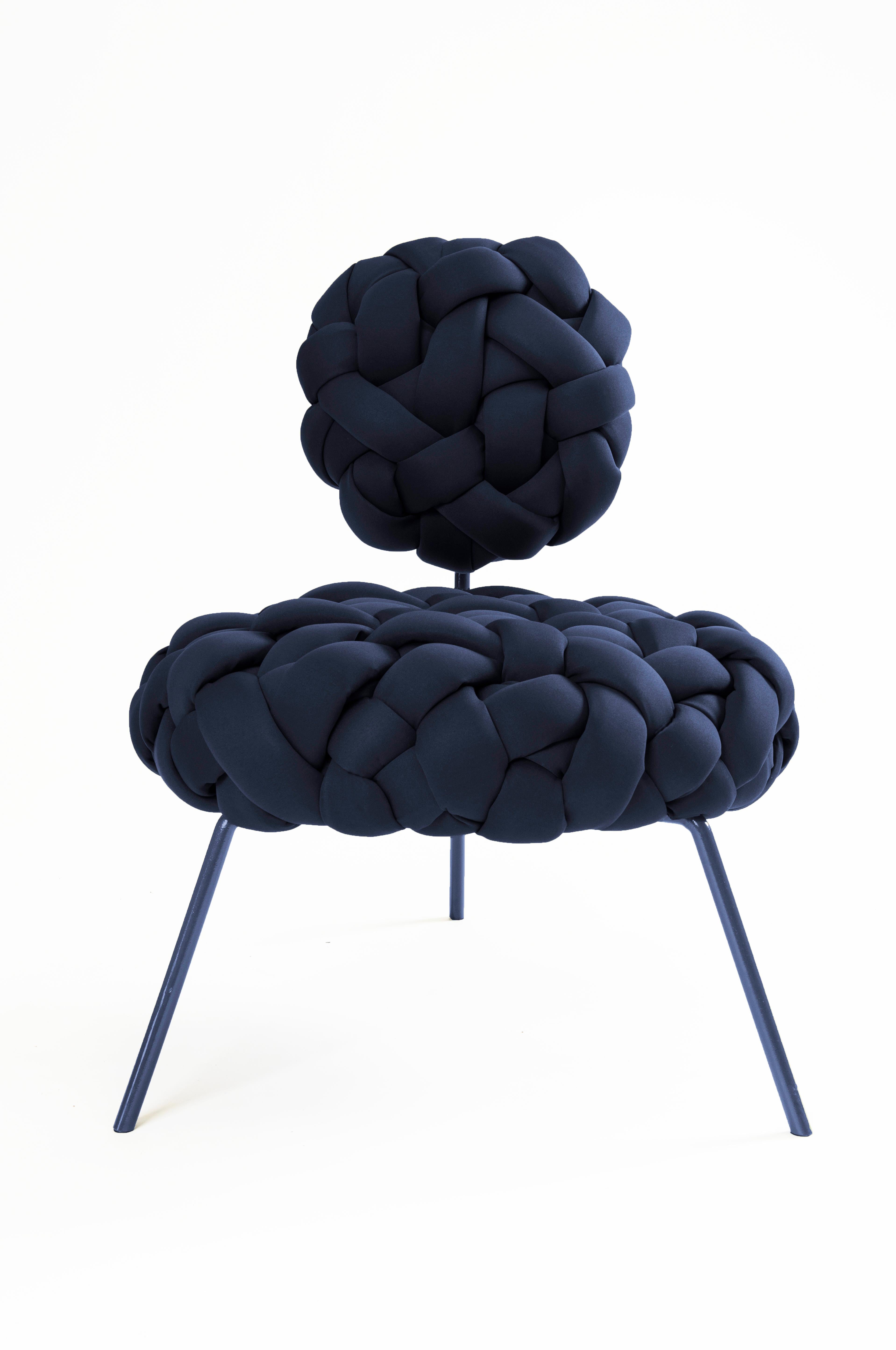 Cloud Lounge Chair, Handmade Upholstery in Neoprene In New Condition For Sale In Sao Paulo, Sao Paulo