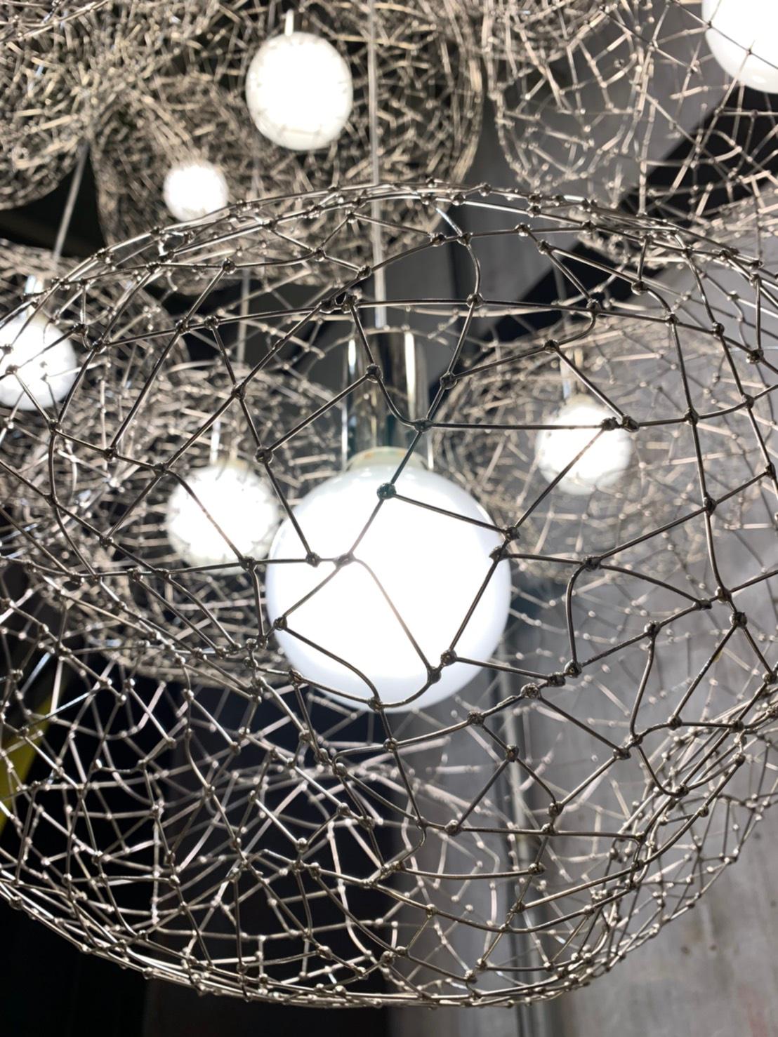 Organico moderno Lampada a sospensione Cloud di Ango, serie di gioielli di luce in vendita