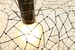 Cloud by Ango – Hand-Welded Sculptural Pendant Light in Nickel Finish