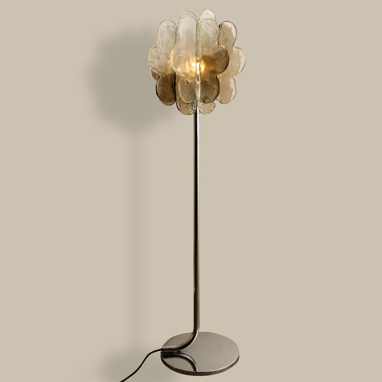 Mid-Century Modern Cloud Murano Floor Lamp by Carlo Nason, 1970s