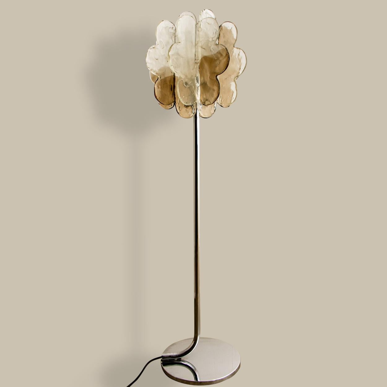 Italian Cloud Murano Floor Lamp by Carlo Nason, 1970s