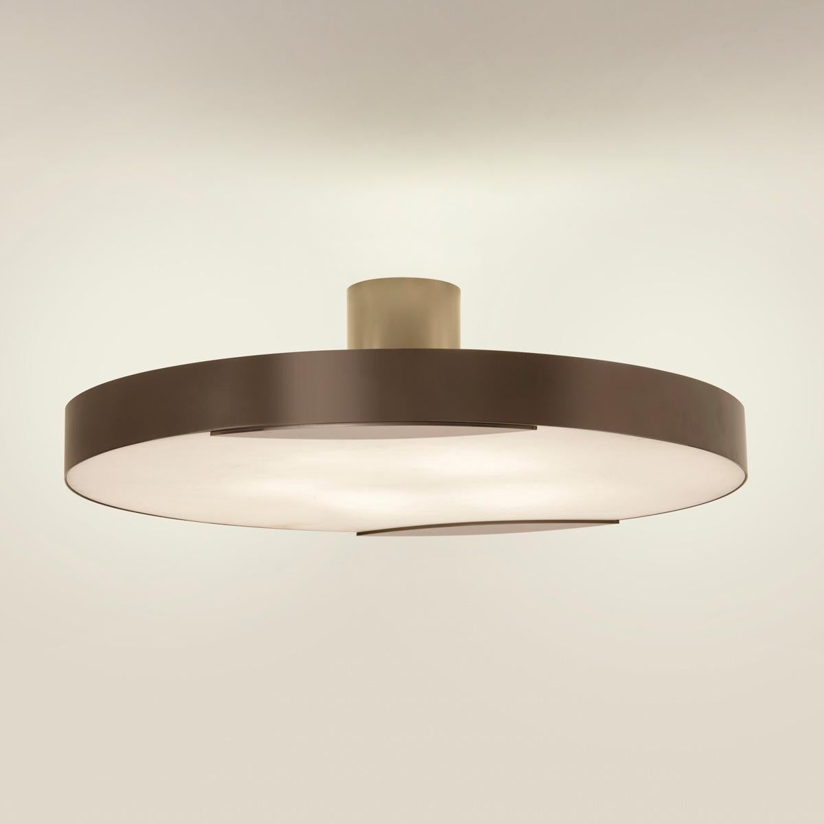 Italian Cloud N.1 Ceiling Light by Gaspare Asaro-Peltro Finish For Sale