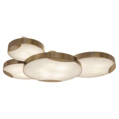 Cloud N.4 Ceiling Light by Gaspare Asaro-Bronze Finish