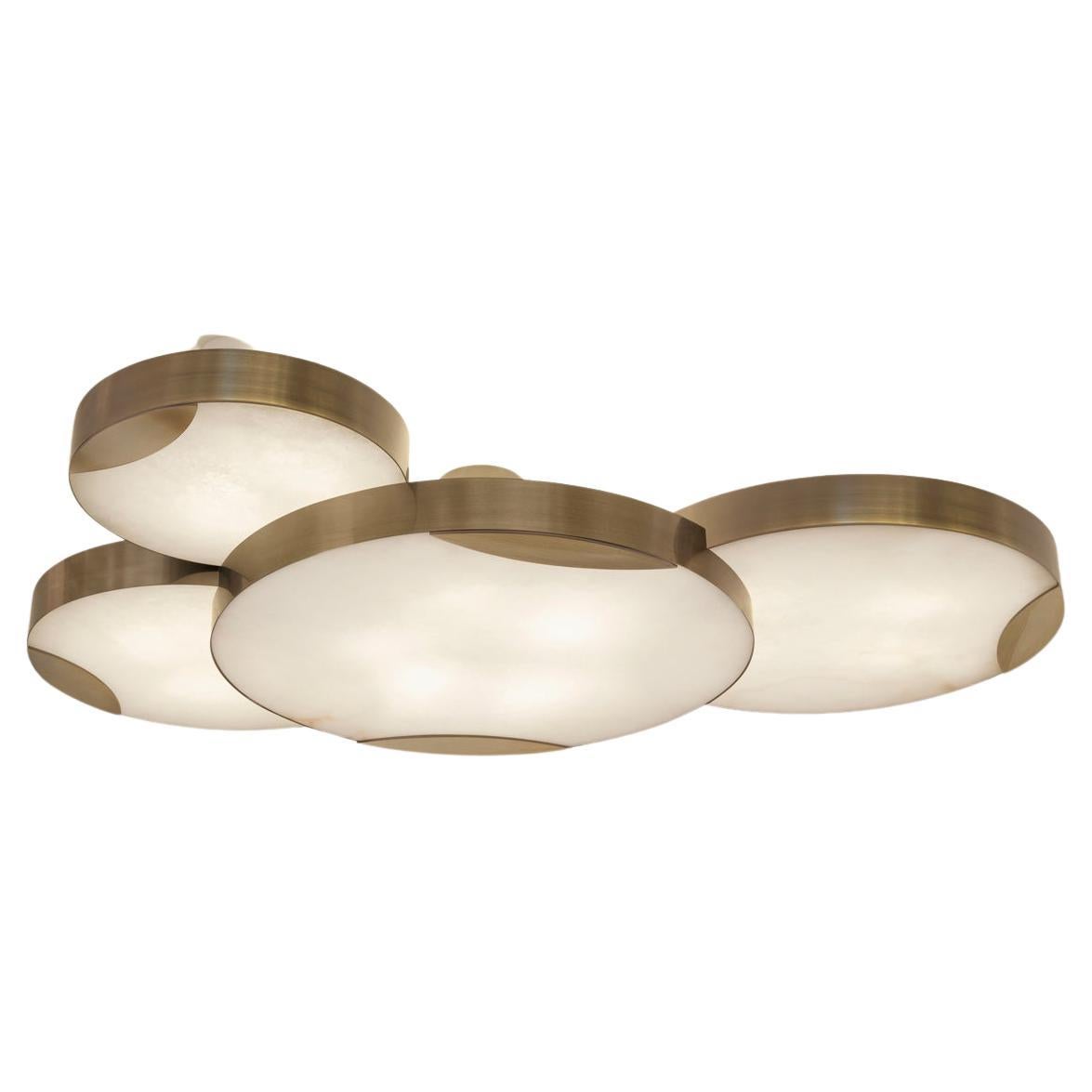 Cloud N.4 Ceiling Light by Gaspare Asaro-Bronze Finish
