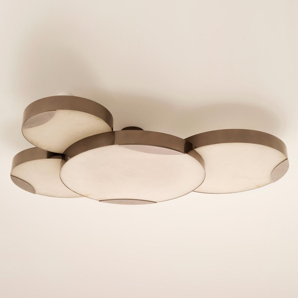 Modern Cloud N.4 Ceiling Light by Gaspare Asaro-Peltro Finish For Sale