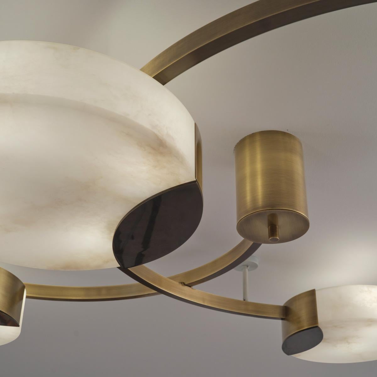 Lampada da soffitto Cloud N.5 di Gaspare Asaro - Finitura bronzo in vendita 2