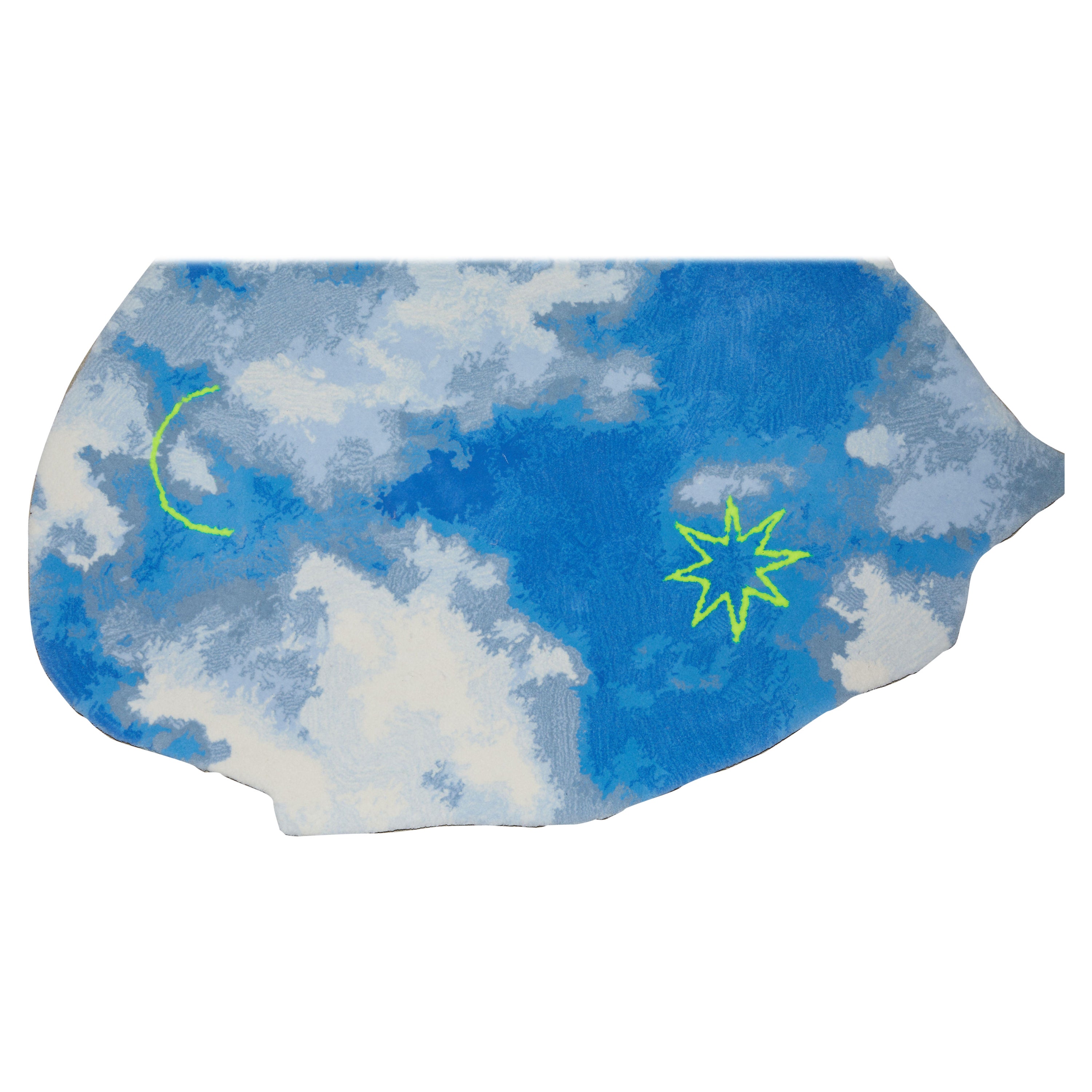 Wolken-Teppich von Laroque Studio, handgetuftet im Angebot