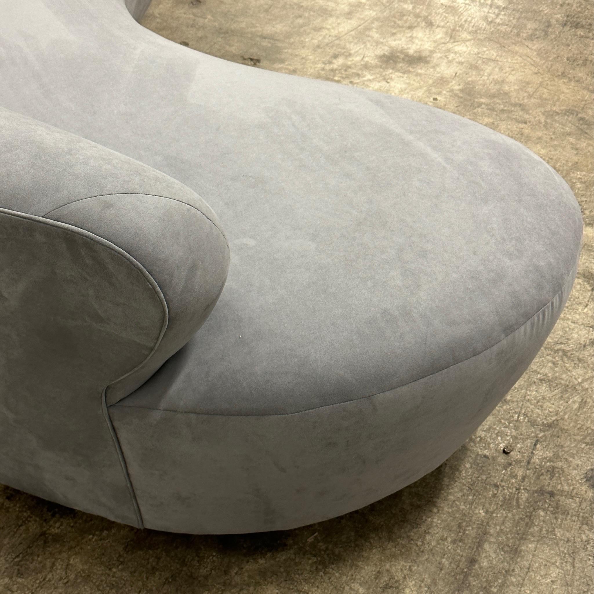 Late 20th Century Cloud Serpentine Sofa by Vladimir Kagan for Directional For Sale