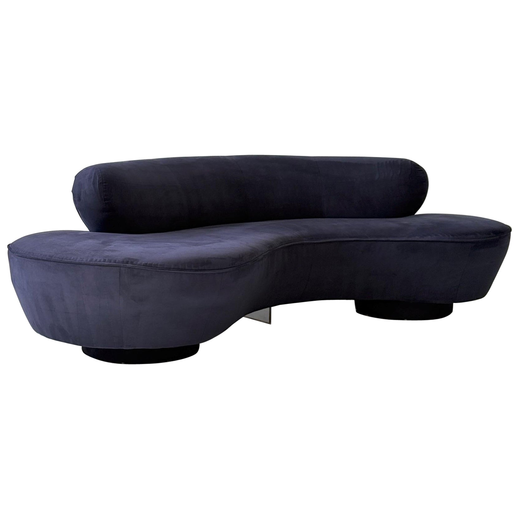 Cloud Serpentine Sofa by Vladimir Kagan for Directional For Sale