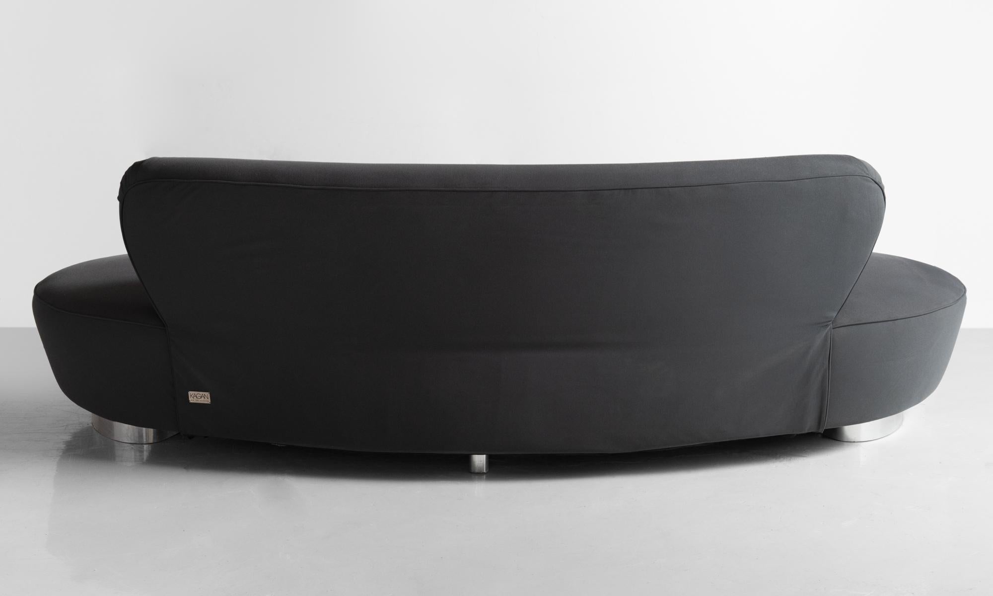 Upholstery Cloud Sofa by Vladimir Kagan, America, 21st Century