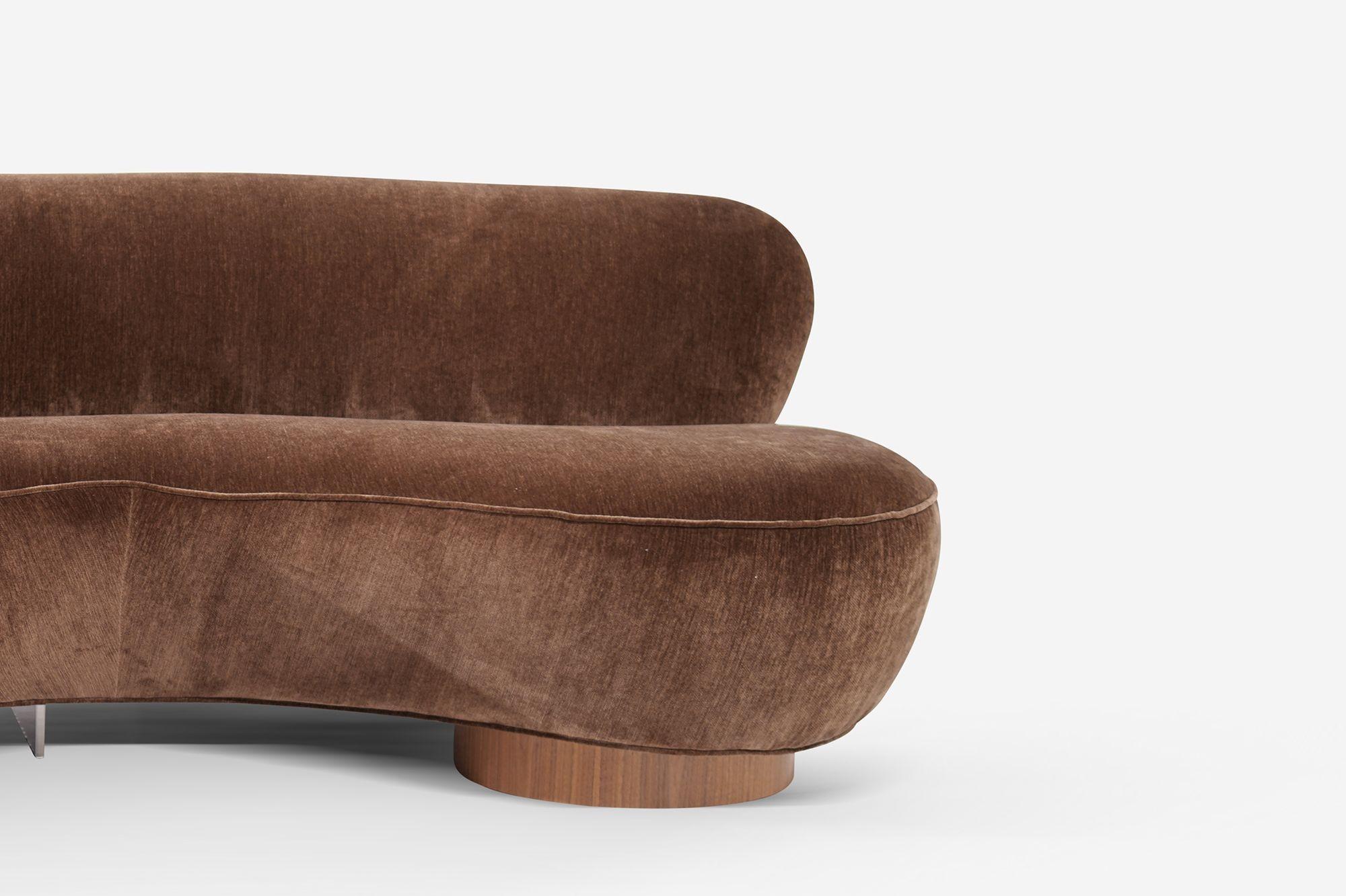 Velvet Cloud Sofa by Vladimir Kagan for Directional