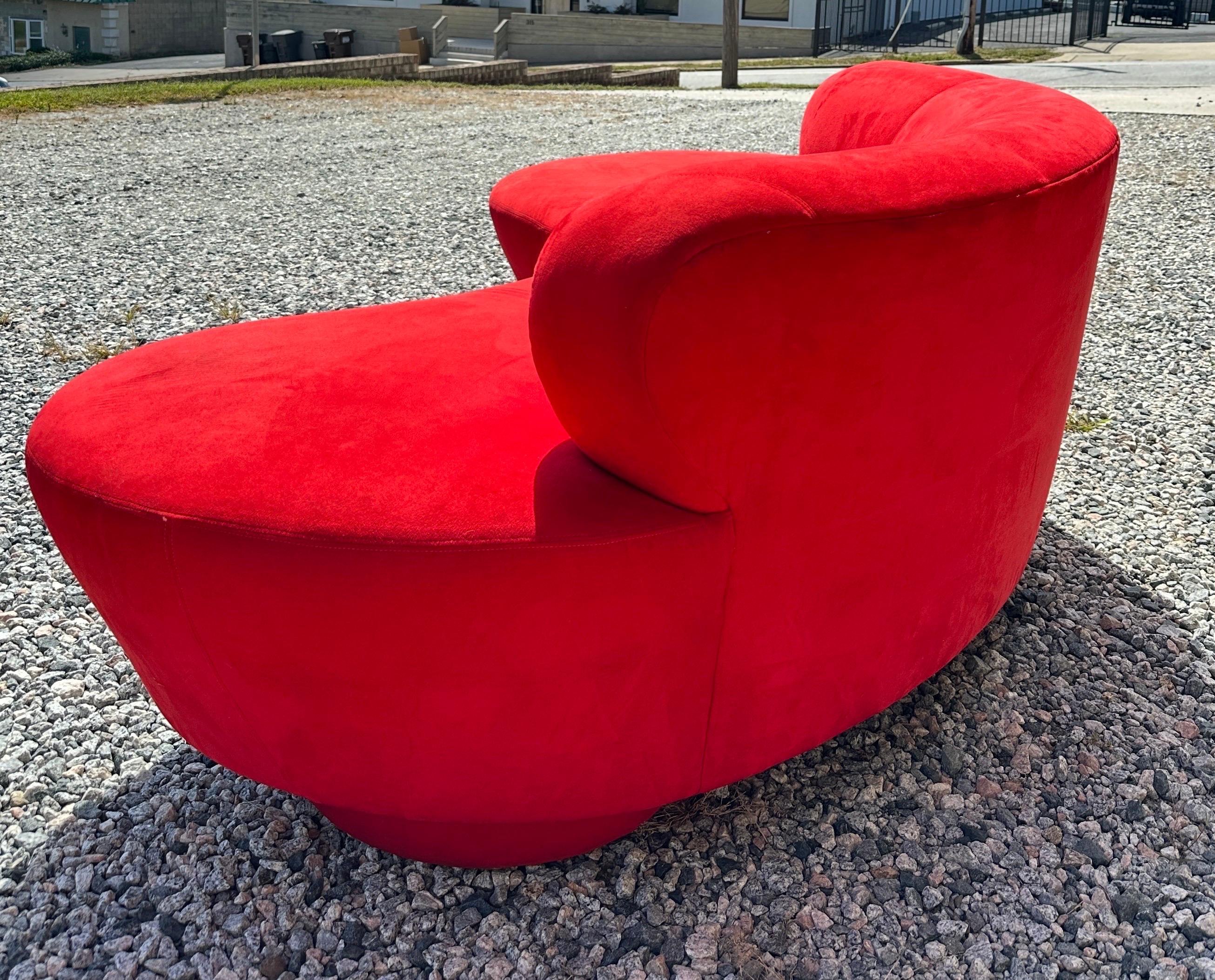 Cloud Sofa designed by Vladimir Kagan for Directional For Sale 1