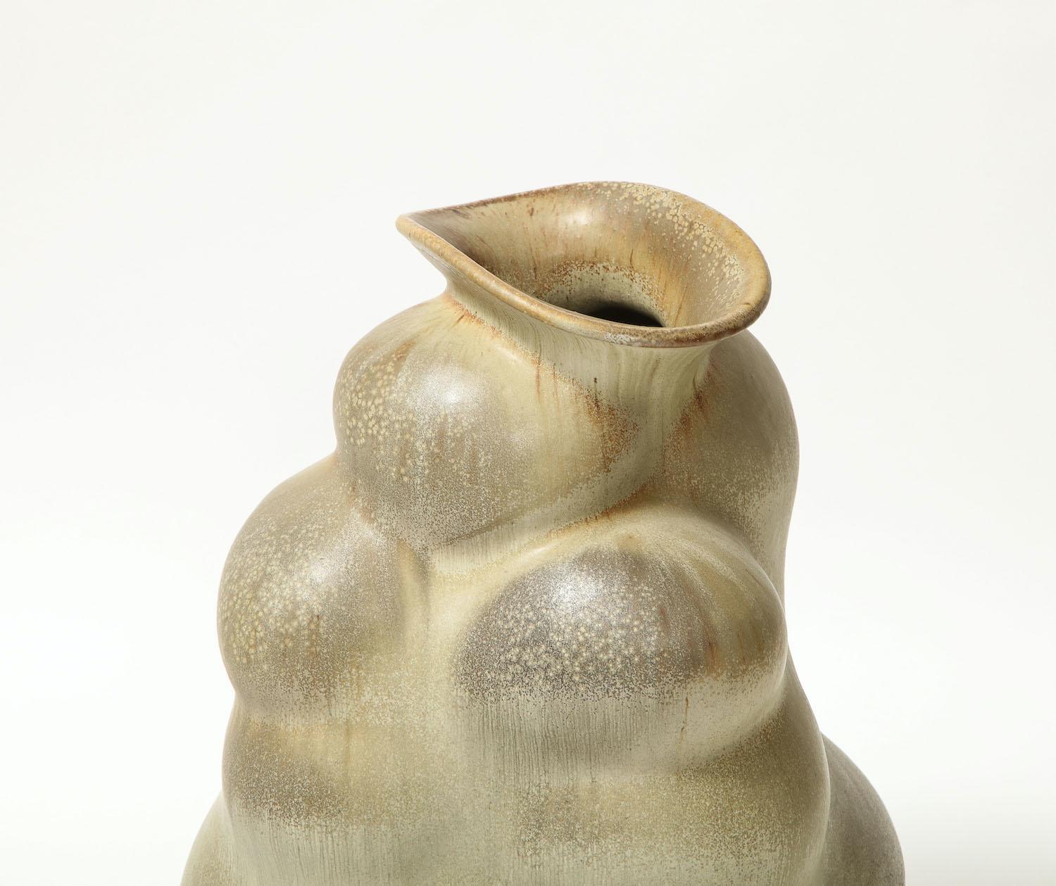Hand-Crafted Cloud Vessel #1819 by Chris Gustin For Sale