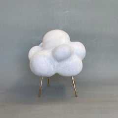 Cloud with Bronze Sticks Marble Sculpture by Tom Von Kaenel