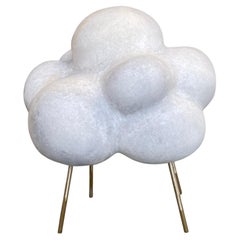 Cloud with Bronze Sticks Marble Sculpture by Tom Von Kaenel