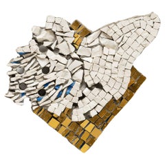 Used "Matriel, " Mixed Media Mosaic, 2022