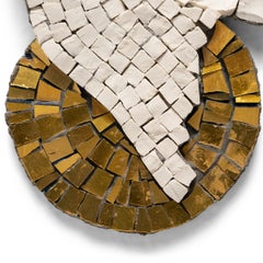 "Verchiel, " Mixed Media Mosaic, 2022