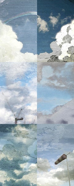 Clouds in Blue Sky Wallpaper: Dutch Sky Summer Blue