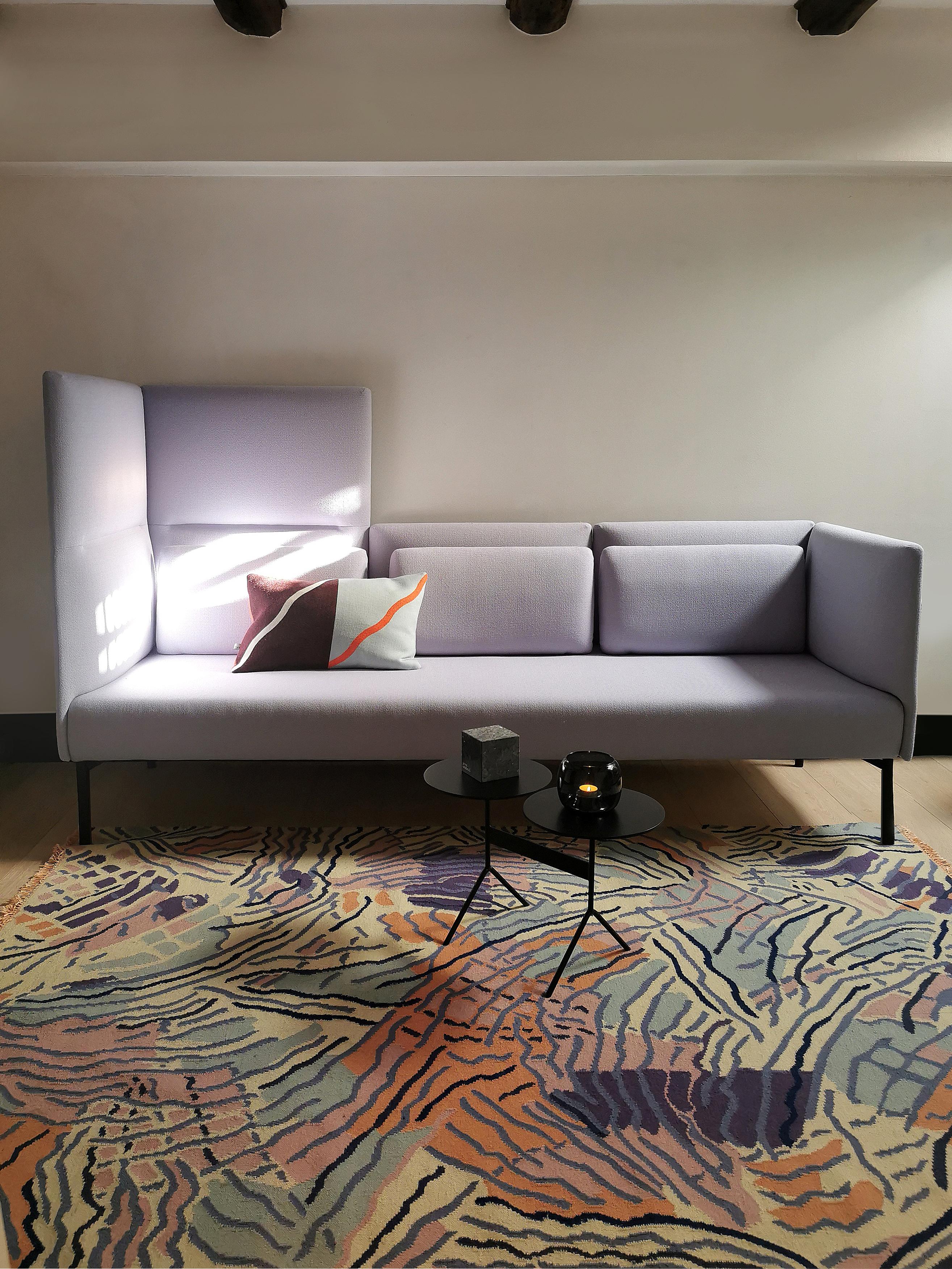 Wool Clouds Rug by Volver Studios For Sale