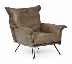 "Cloudscape" Armchair with Fiber or Goose and Steel Frame by Moroso for Diesel