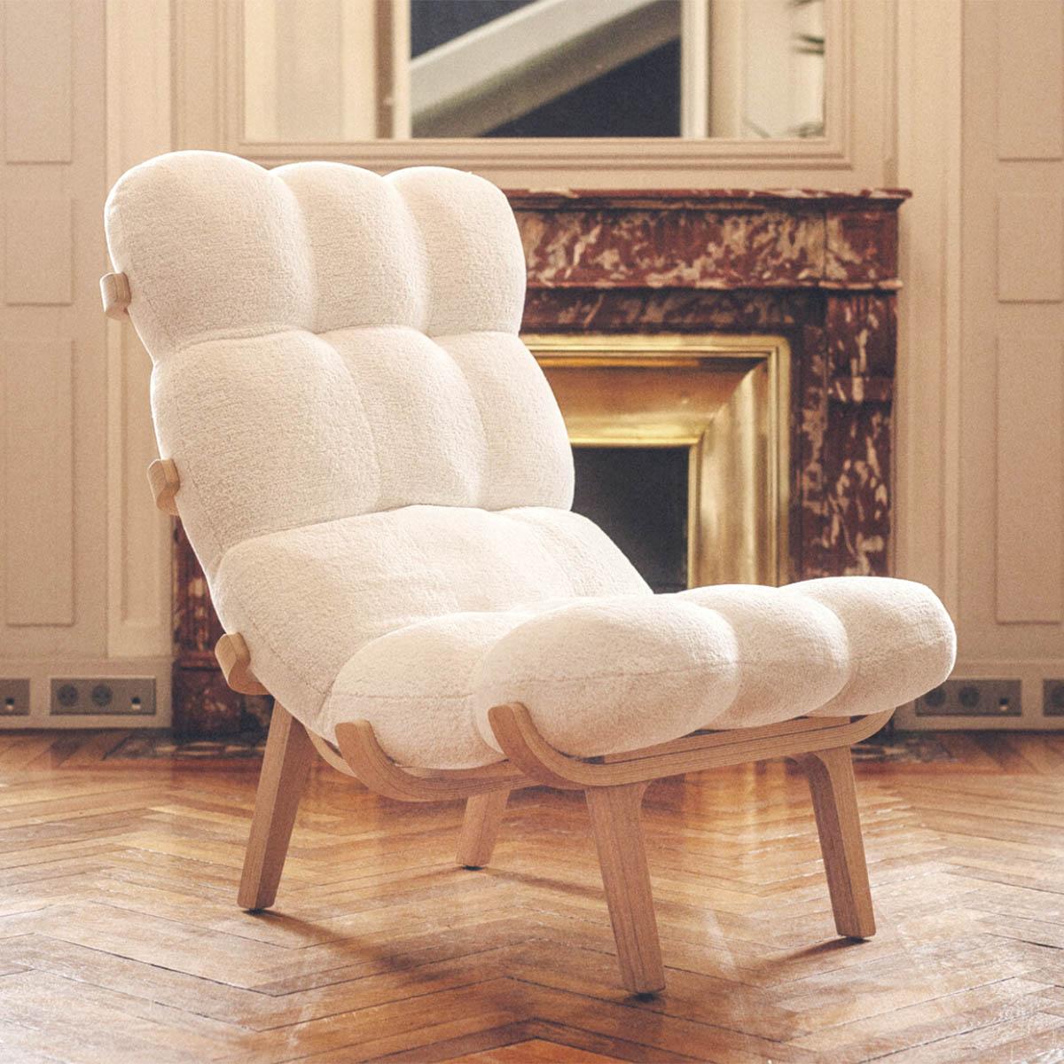 Hand-Crafted Cloudy Armchair For Sale