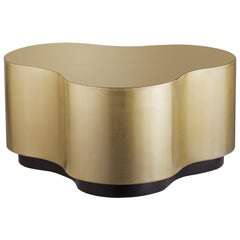 Cloudy Brass Coffee Table
