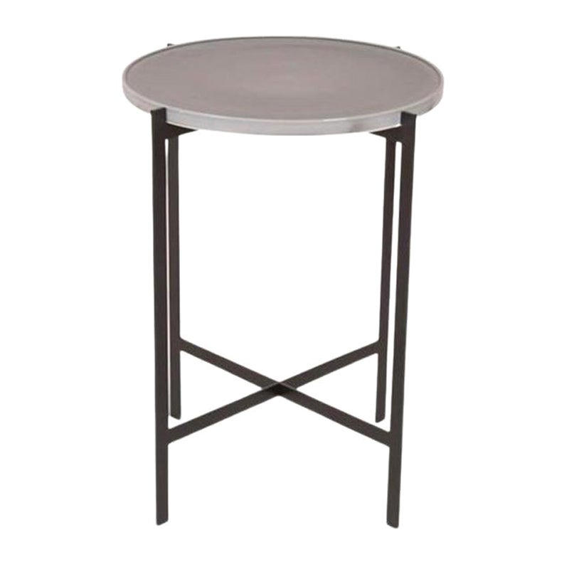 Kleiner Porzellantisch Cloudy Grey von OxDenmarq