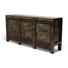 Summer Sky Lacquered Chinese Coffer, c. 1920s