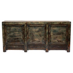Summer Sky Lacquered Chinese Coffer, c. 1920s