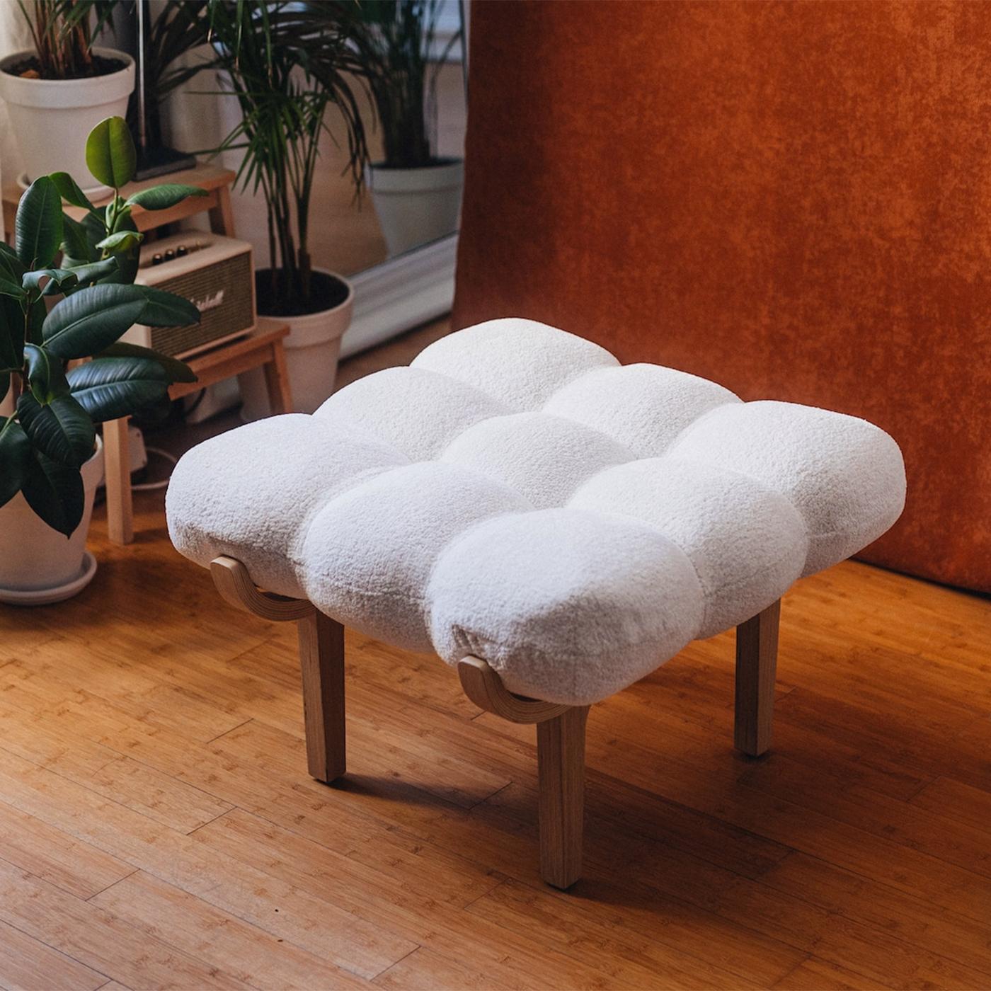 Contemporary Cloudy Stool For Sale