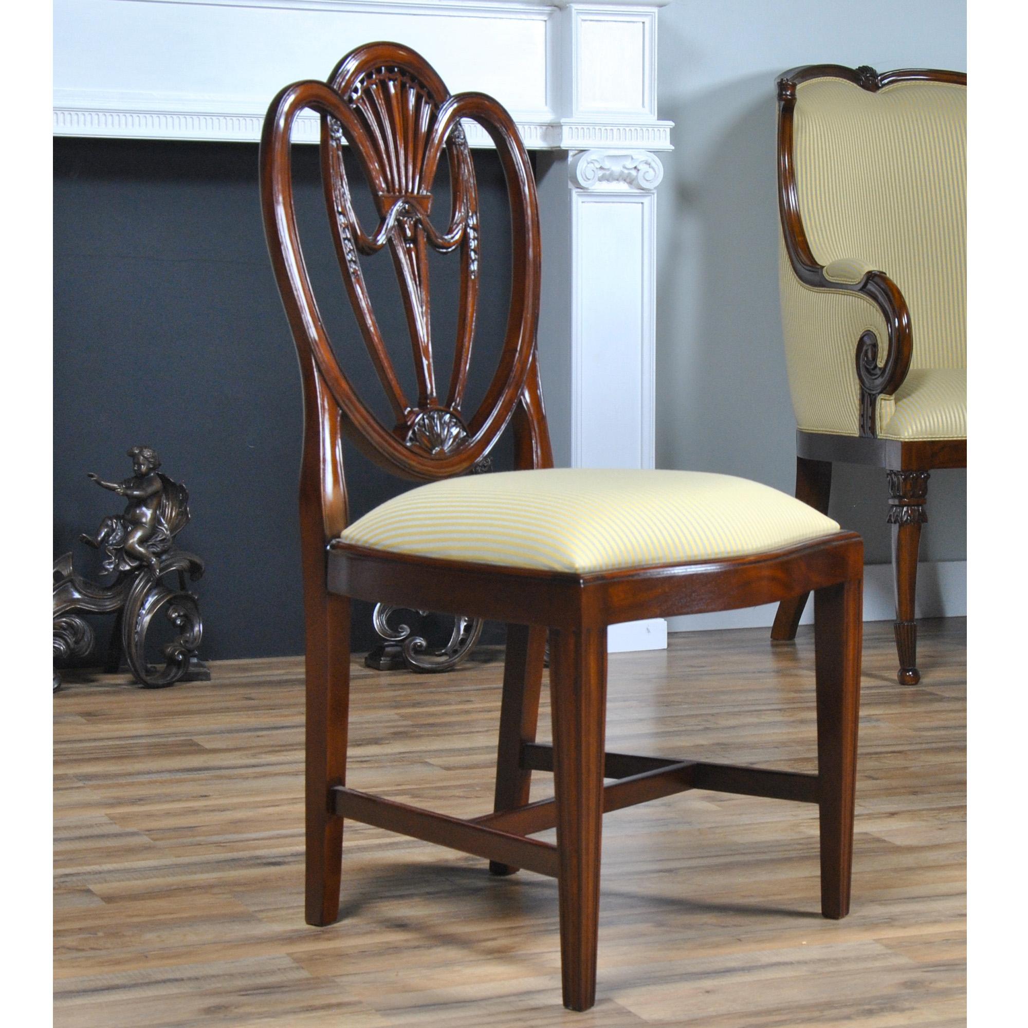 Clover Back Dining Chairs, Set of 10 For Sale 3