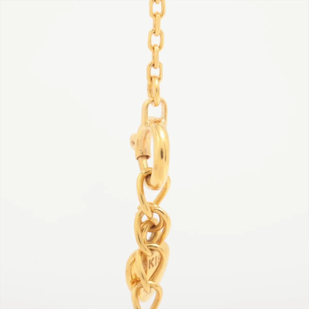 Collana con diamanti a forma di trifoglio In condizioni buone in vendita a Indianapolis, IN