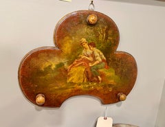 Clover Shaped Wall Panel or Plaque Decorated in Manner of Martin Brothers