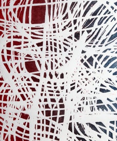 Abstract Monoprint by Clover Vail