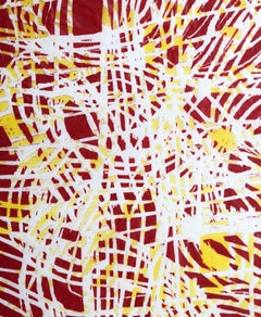 Abstract Monoprint by Clover Vail