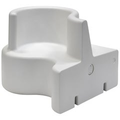 Cloverleaf in and Outdoor Sofa, Left Unit in White by Verner Panton