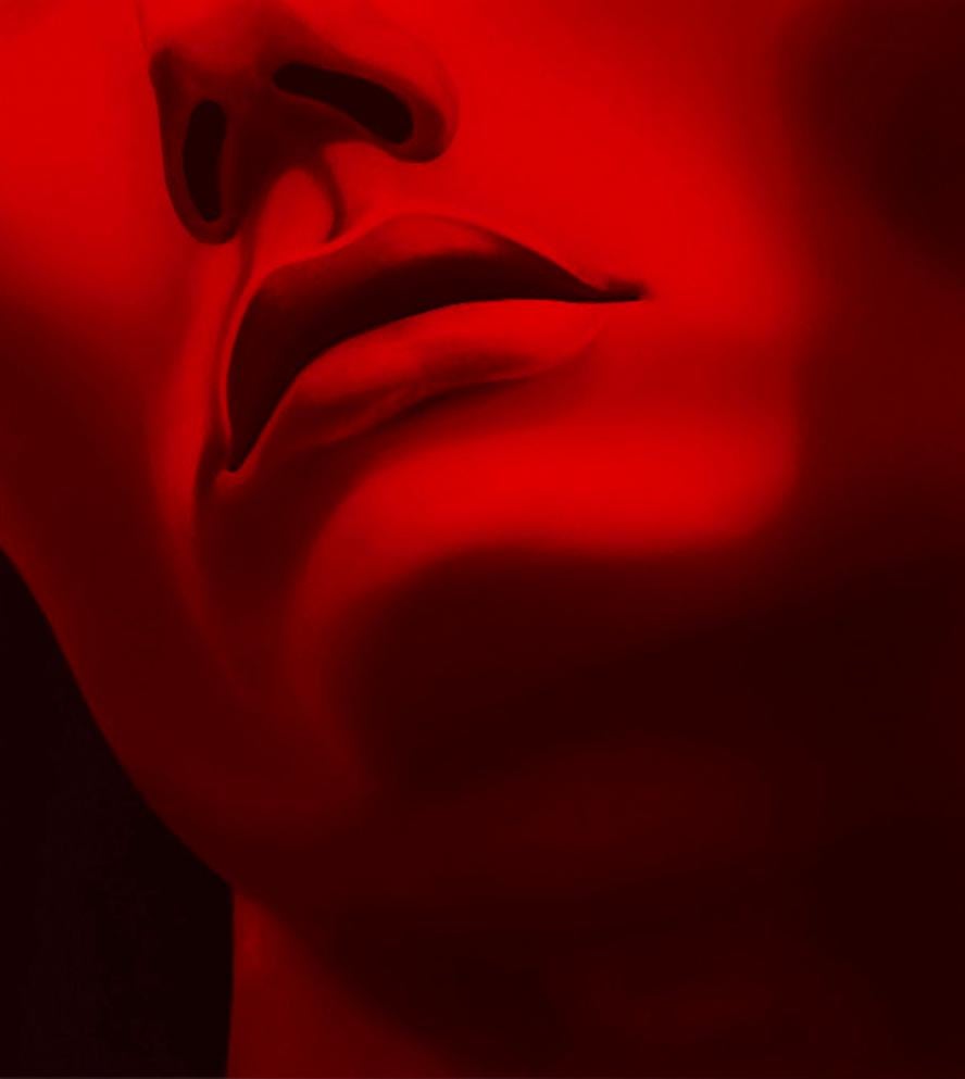 Clovis Pareiko Figurative Painting - Red IV, Oil on Canvas