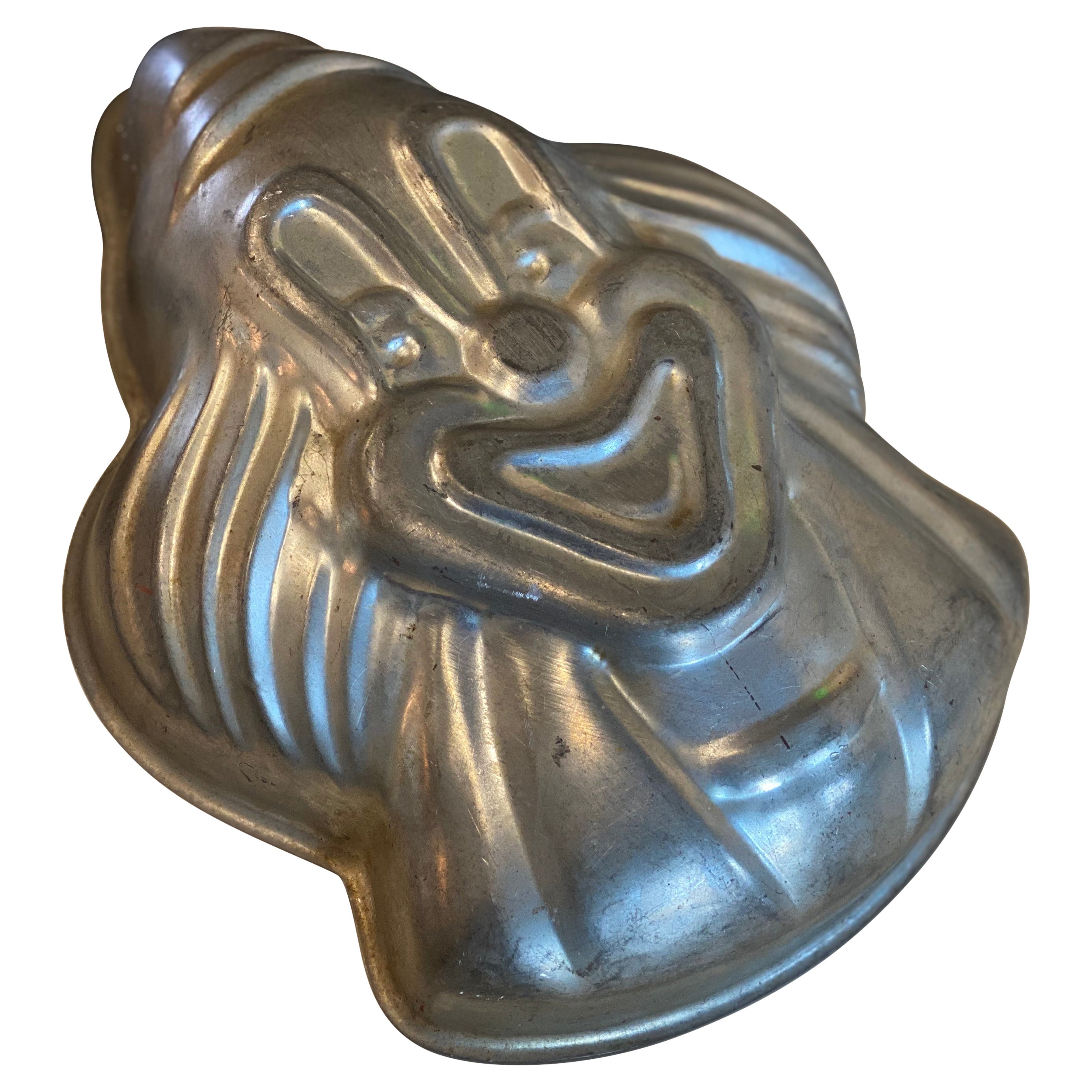 Clown Face Baking Pan, Chocolate Mold, 20th Century