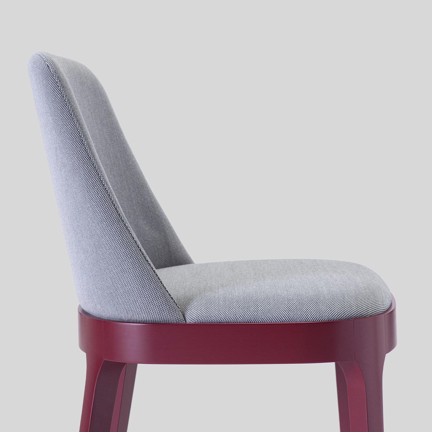 Italian Club 24 Gray Chair For Sale