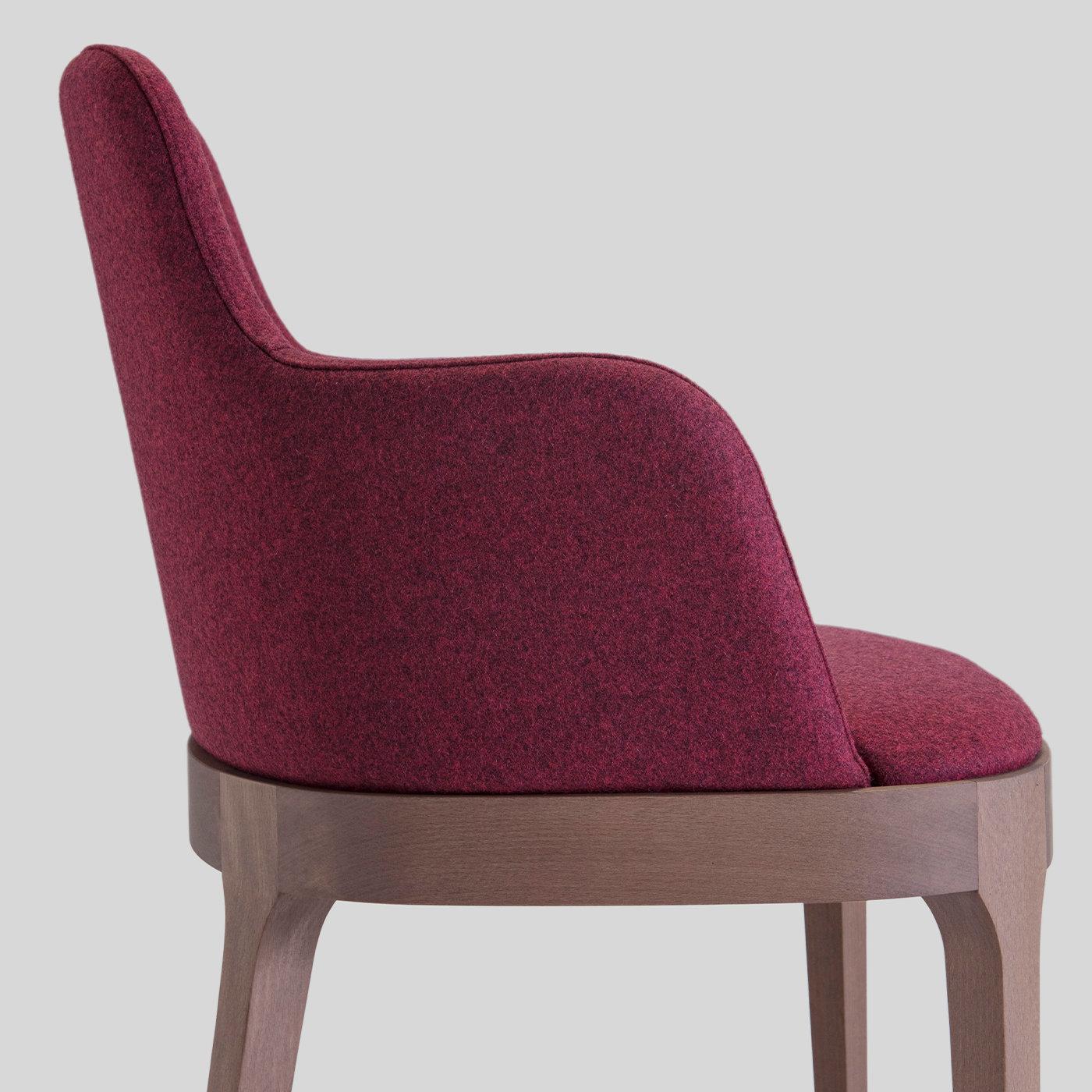 Italian Club 24 Red Chair For Sale
