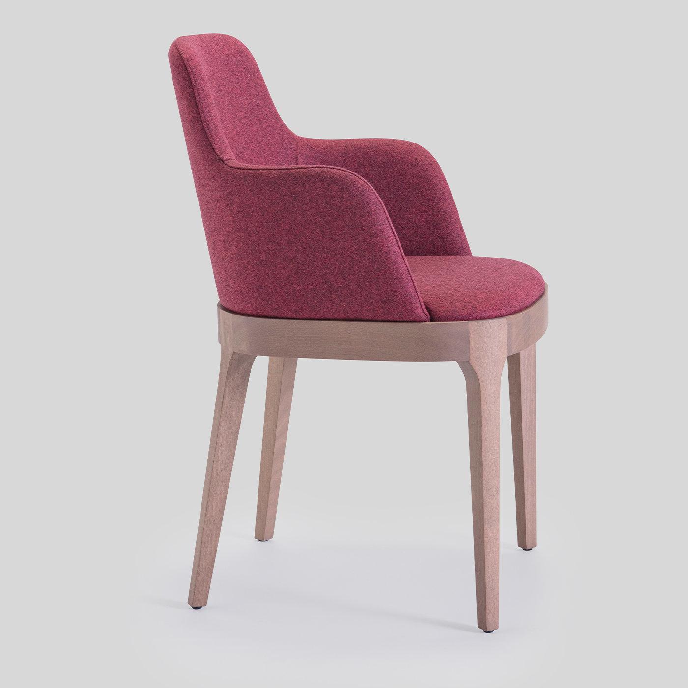Contemporary Club 24 Red Chair For Sale