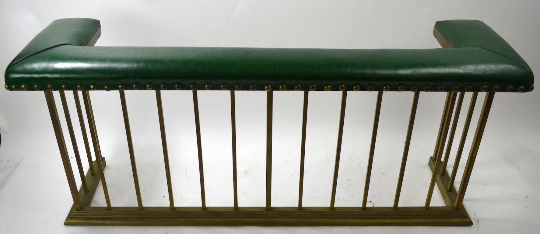 Club Bench Fireplace  Fender  In Good Condition In New York, NY
